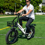 Bicicleta Elétrica Dobrável Cityfun S para Adultos, Ideal para Deslocamentos Urbanos, Motor de 500W, Velocidade Máxima 32 km/h, Autonomia de 46 km, Pneus Antiderrapantes de 20 Polegadas