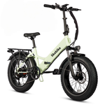 Bicicleta Elétrica Dobrável Cityfun S para Adultos, Ideal para Deslocamentos Urbanos, Motor de 500W, Velocidade Máxima 32 km/h, Autonomia de 46 km, Pneus Antiderrapantes de 20 Polegadas