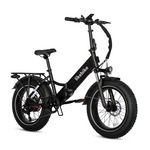 Bicicleta Elétrica Dobrável Cityfun S para Adultos, Ideal para Deslocamentos Urbanos, Motor de 500W, Velocidade Máxima 32 km/h, Autonomia de 46 km, Pneus Antiderrapantes de 20 Polegadas