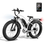 Bicicleta Elétrica Likebike Lander  com pneus largos, motor de 500W e bateria de 48V 13Ah