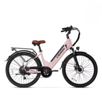 Bicicleta Elétrica Likebike MY2 Modelo Passante 26 Polegadas para Adultos, E-bike de Deslocamento Diário