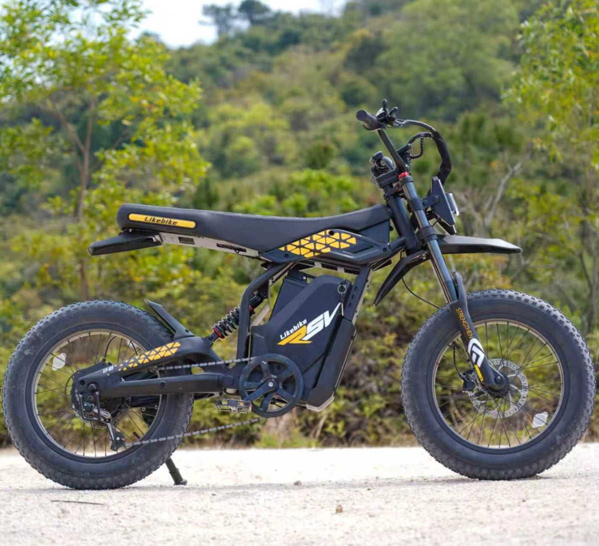 Bicicleta Elétrica LF03 - Fat Tire 20", 1000W 23Ah, 50 km/h