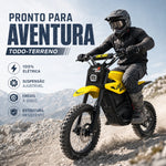 Moto Elétrica Likebike LF01 1000W 48V 23Ah - Off-Road